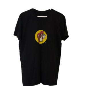 Buc-ee's T-Shirt Black 'Peace, Love, Buc-ees' Men's Size Large